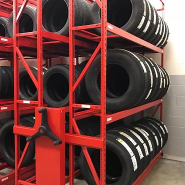 car wheel warehouse racks 3